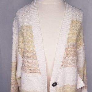 Free People Southport Beach Cardi - Grains Combo